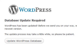 update-wordpress-database